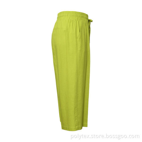 2020 Women Pants Linen Cotton Casual Pants